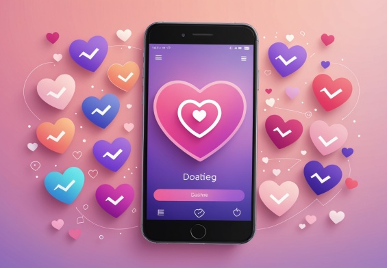 Illustration symbolisant le comparatif des applications de rencontre Adopte, Tinder et Bumble